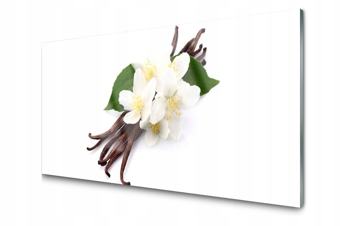 

Panel szklany Płytka Laska Wanilii 100x50