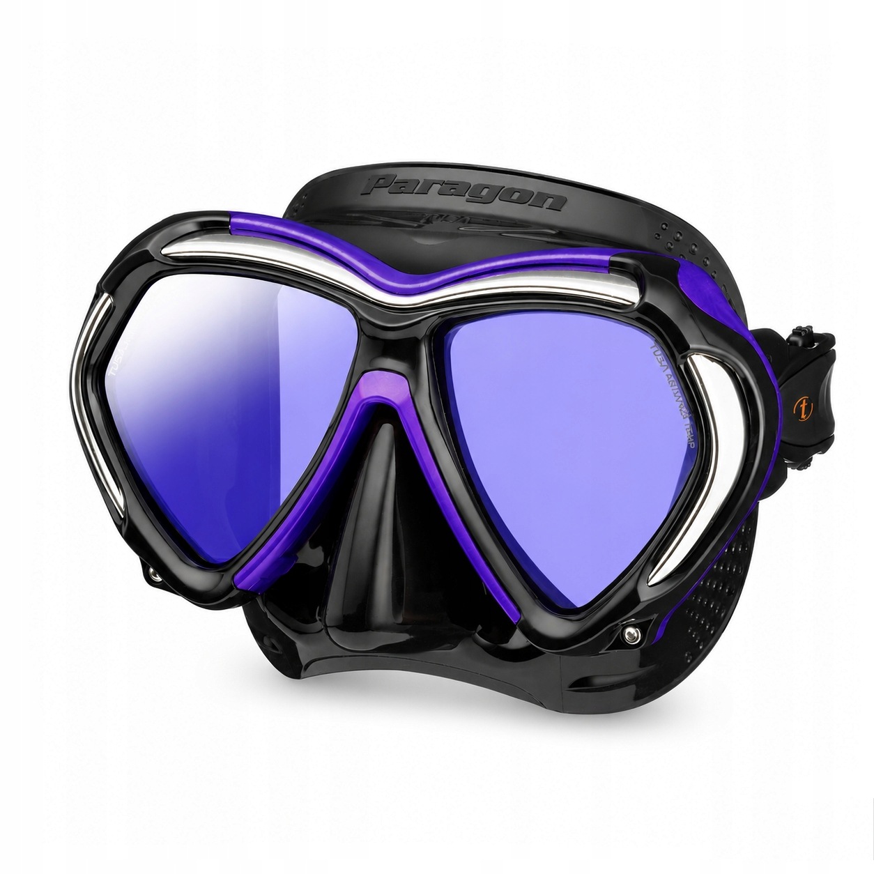 Tusa Paragon M-2001 lustrzana maska do nurkowania snorkelingu dwuszybowa