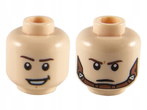 LEGO 3626cpb2558 GŁOWA KAPITAN AMERYKA NOWA (1g)