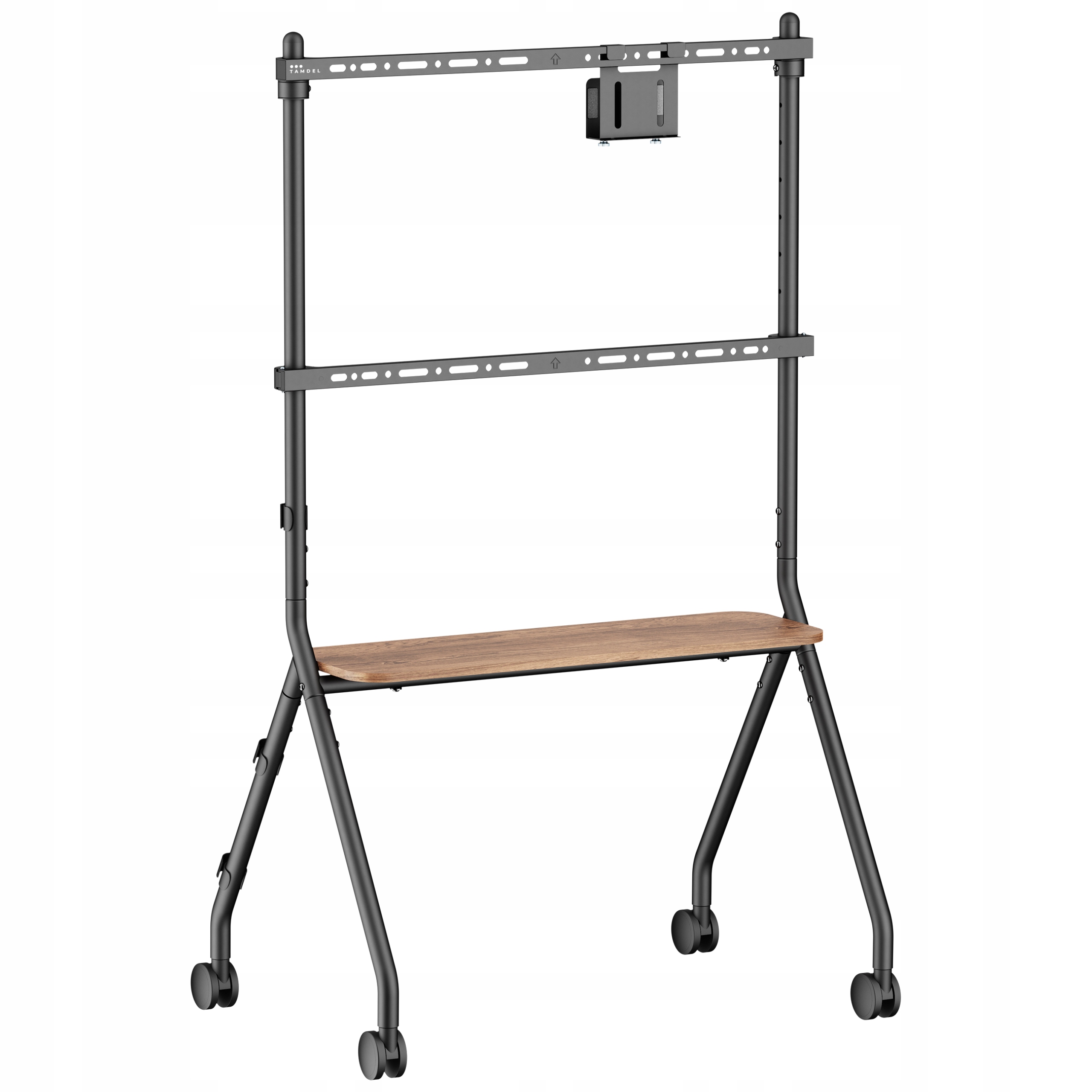 Mobilny stojak pod telewizor Tamdel ETX-SDT3 49–80" z kółkami udźwig 50 kg