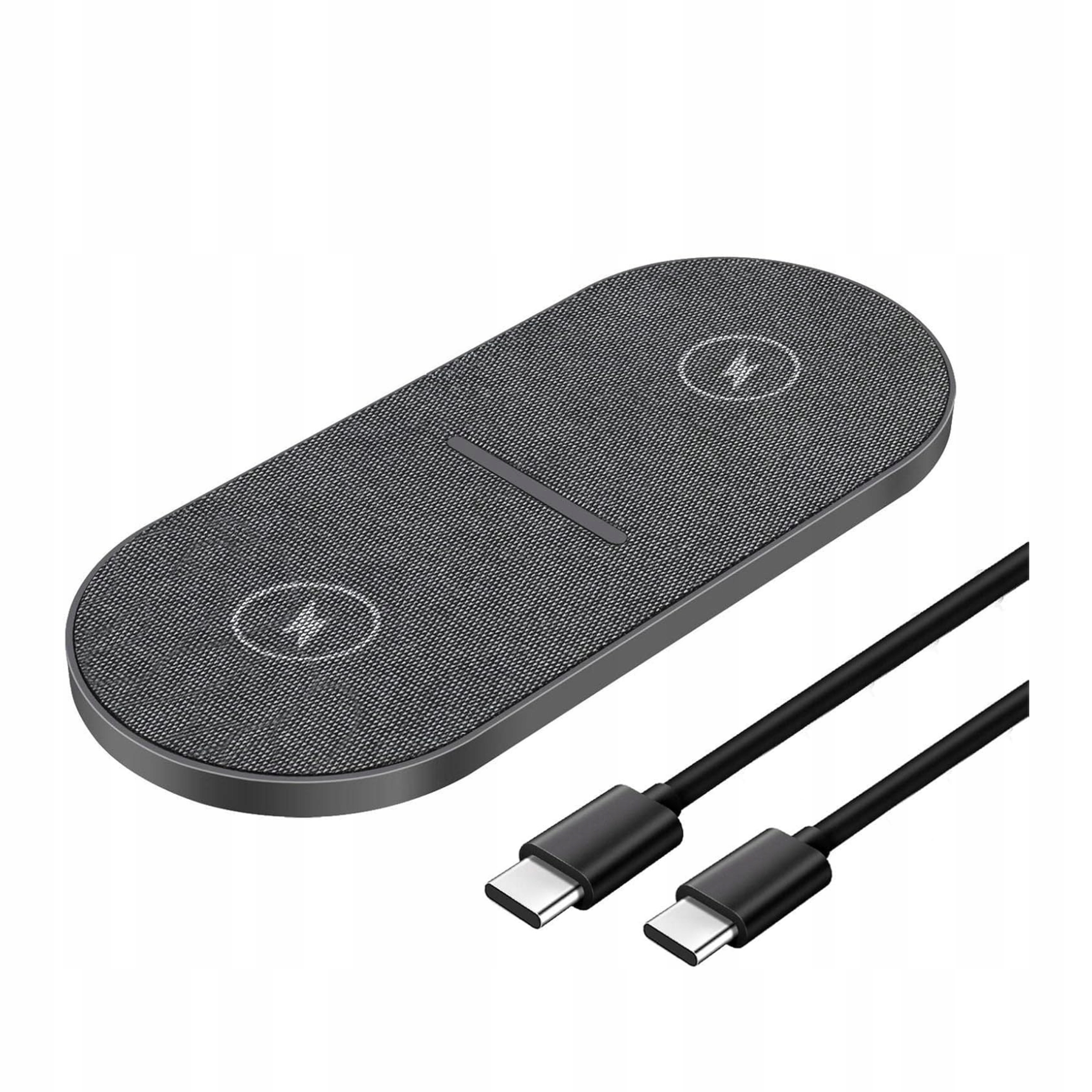 Ładowarka Indukcyjna Do Telefonów Słuchawek Smartwatchy 20W 2w1