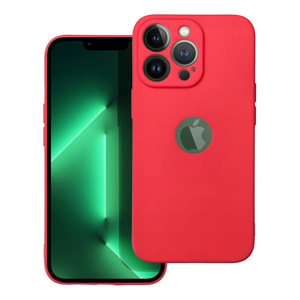 Forcell SOFT dėklas IPHONE 13 PRO raudonas #446609