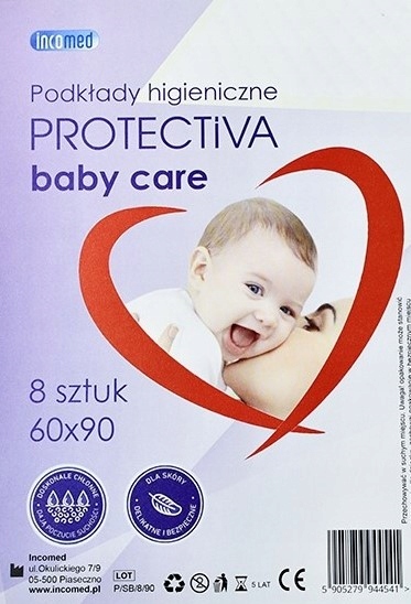 

Podkład Higieniczny 8szt. Medyczne 60x90 Baby Care