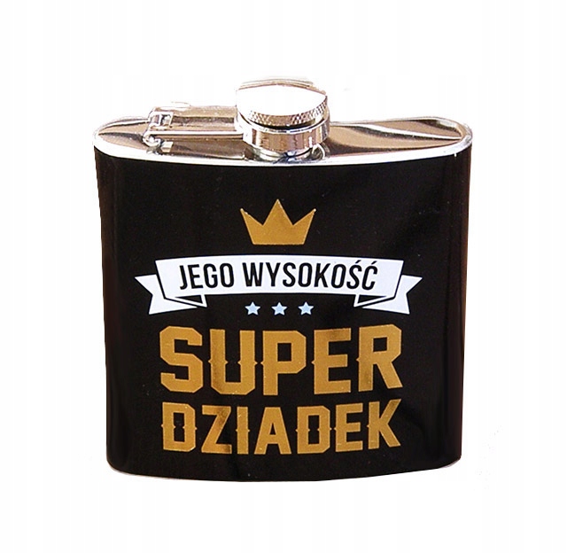 

Piersiówka Royal Jego Wysokość Dziadek