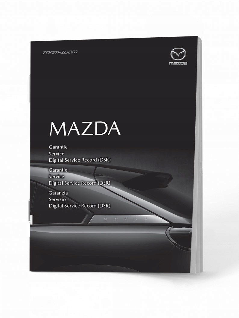 Mazda Švýcarská servisní kniha od roku 2012