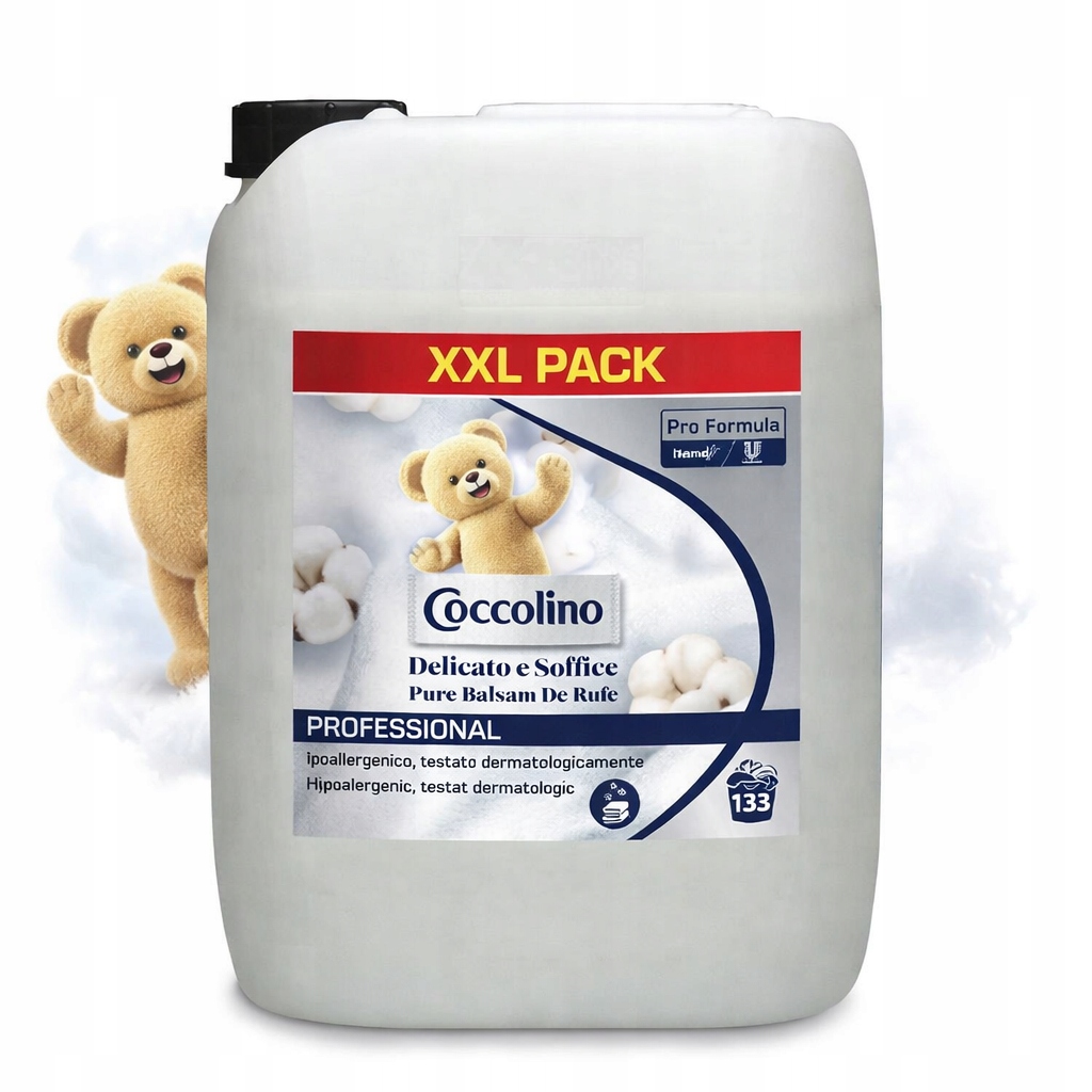 Coccolino Pro Pure Płyn do płukania 10L 133 prań