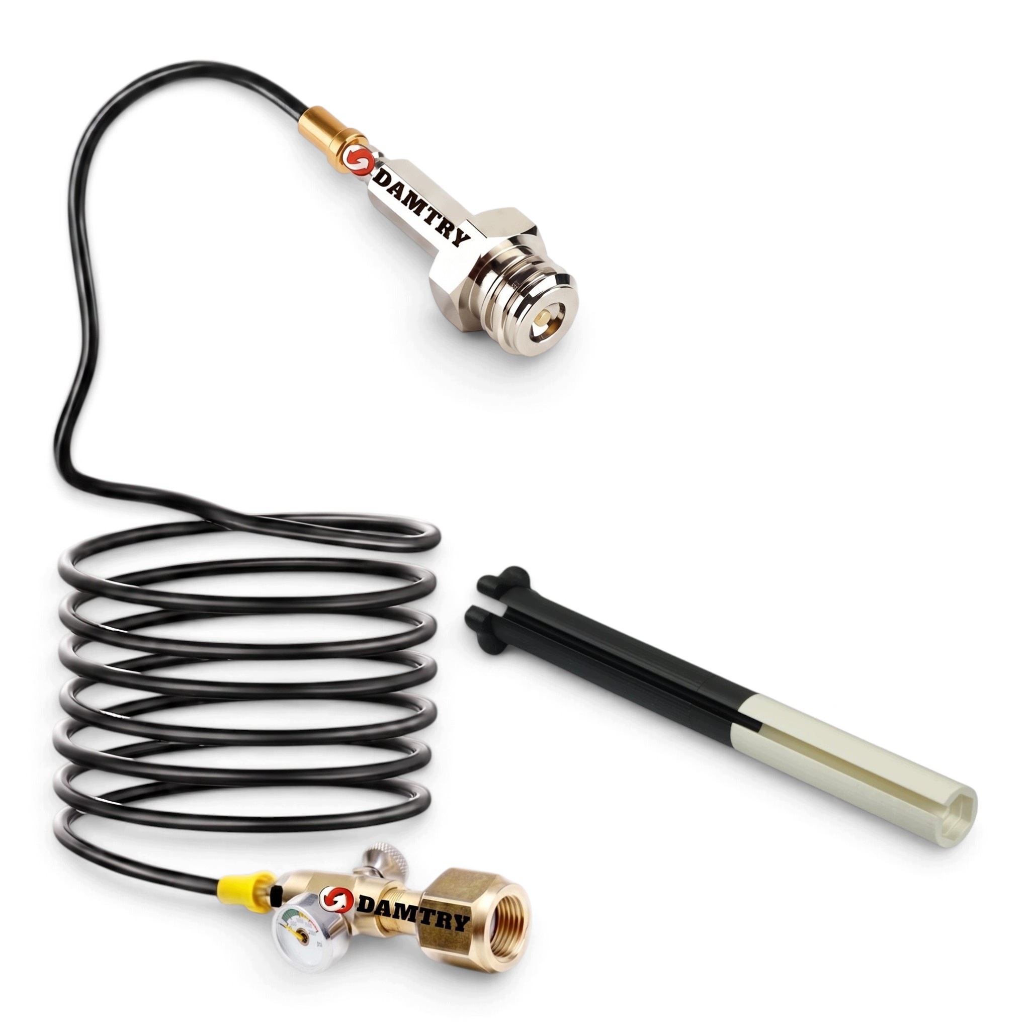 Vysokotlaký CO2 kabel SodaStream TR21x4 Twist Mos 2,5 m klíč