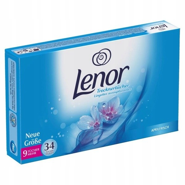 

Chusteczki do prania zapachowe Lenor 34 szt.