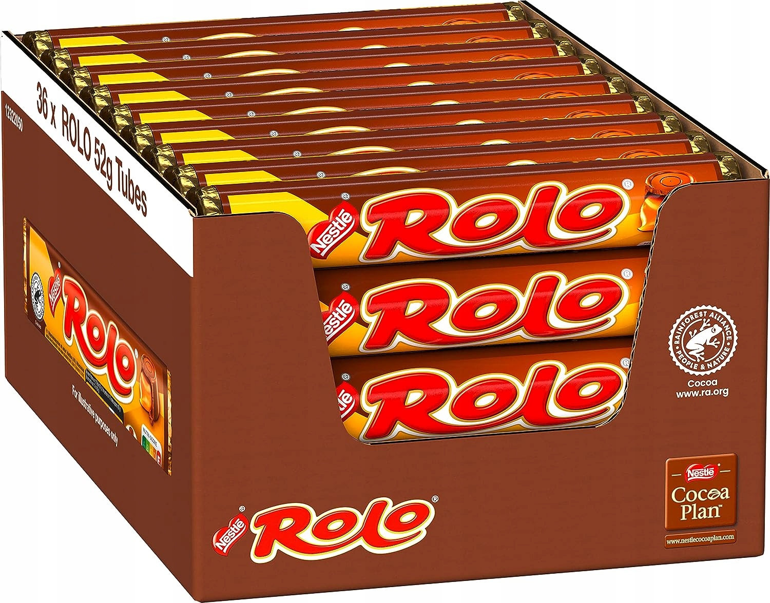 Sada karamelových pralinky Nestle Rolo, 36 ks, 1,87 kg
