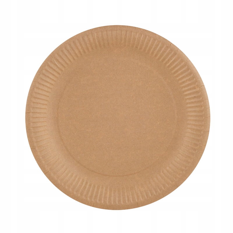 

Talerz papierowy kraft, grill brązowy 23cm 50szt.