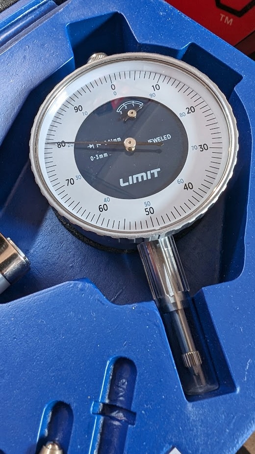 Czujnik zegarowy do cylindrów 50-160 mm Limit Marka Limit