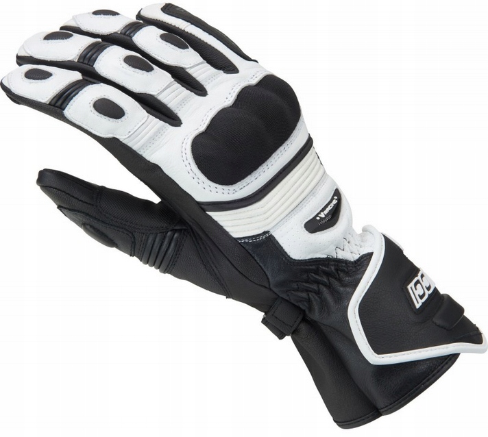 Motocyklové kožené sportovní turistické rukavice pro muže, dlouhé