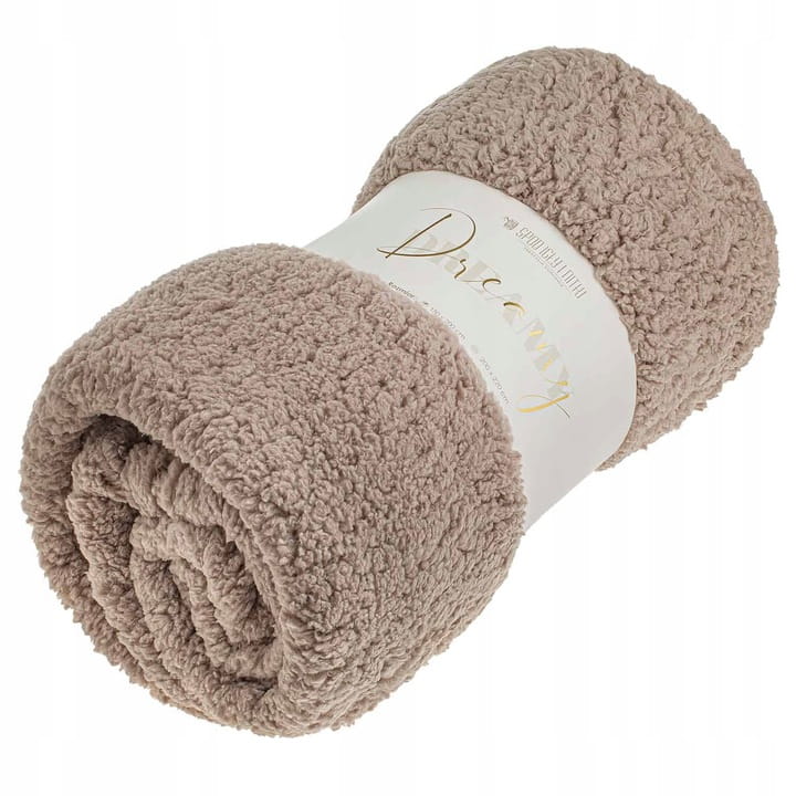 Silná měkká Deka Bukla Beránek Přehoz Pléd na Postel 200 x 220 Teplý Boucl