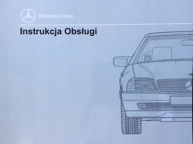 Mercedes SL R129 polska instrukcja obsługi 1989-1995