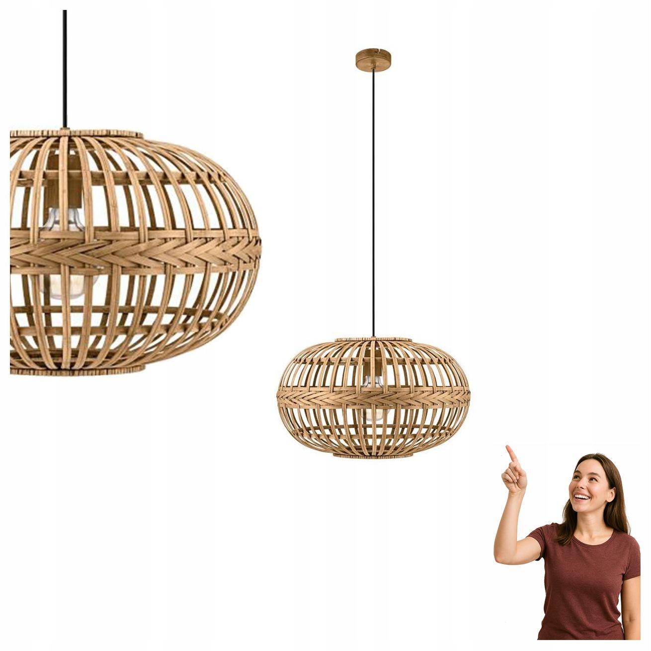 Závesná lampa Amsfield 49771 Eglo