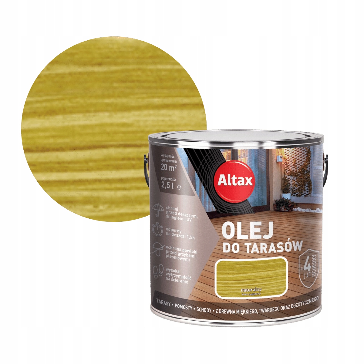 

Altax Olej Do Tarasu 2,5L Naturalny