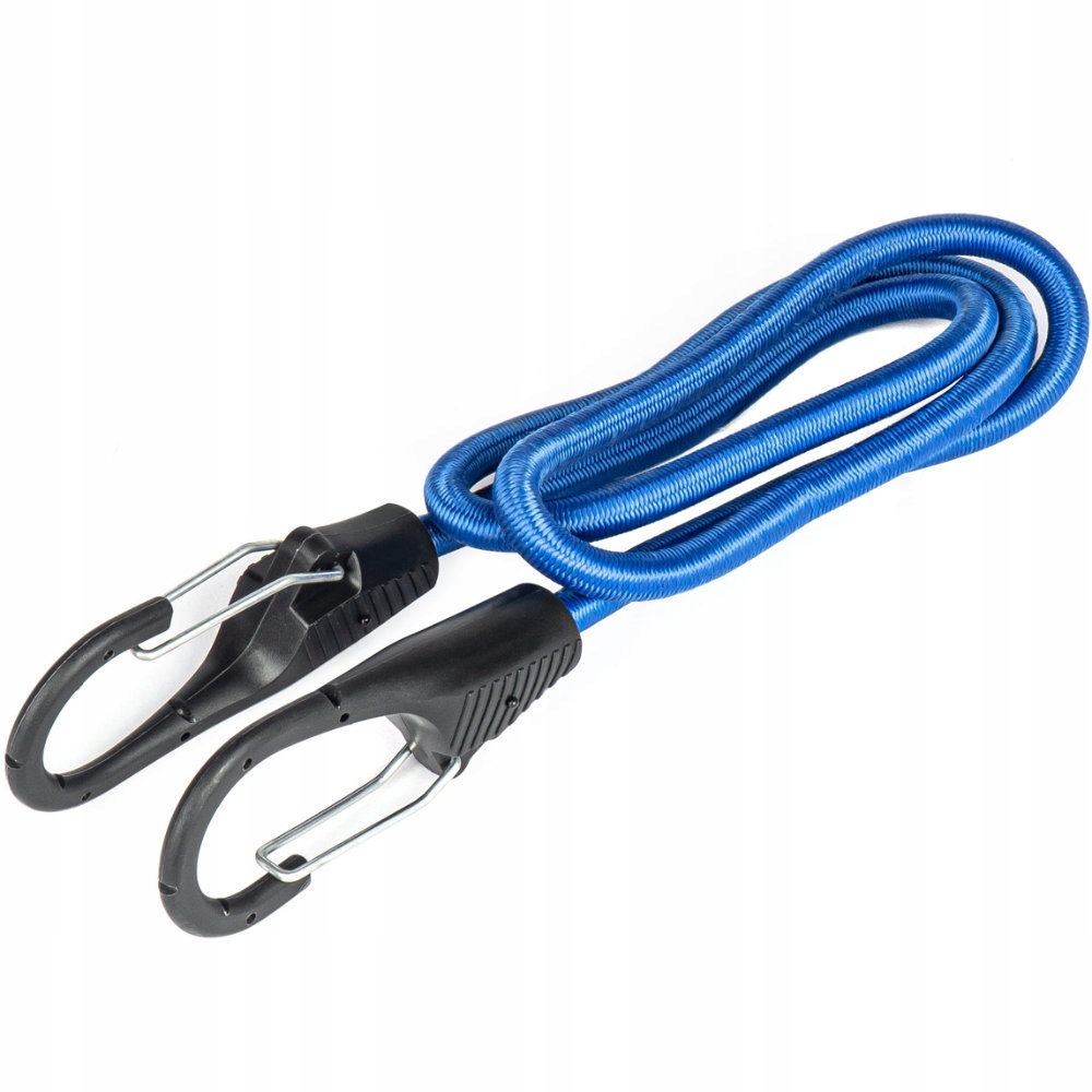 AMiO LINKA GUMA PAS DO MOCOWANIA BAGAŻU 100CM KARABINKI