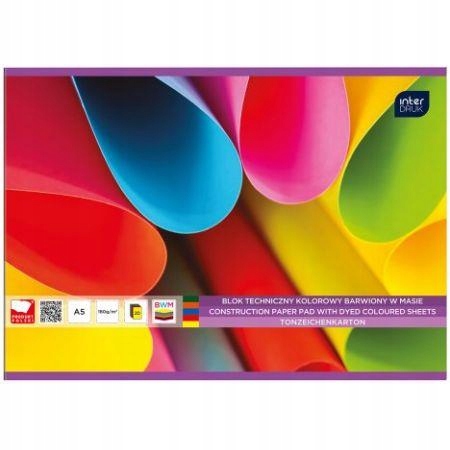 

Blok Techniczny A5 Kolor 20 Kartek