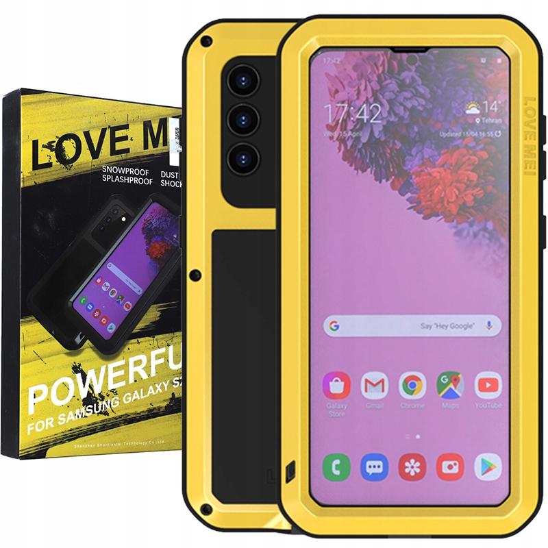 

Etui + szkło do Galaxy S21, case, Love Mei P