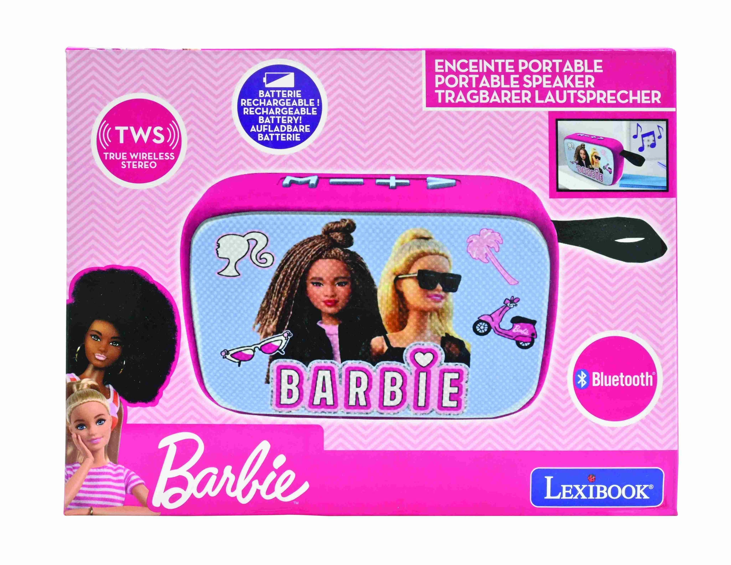 Bluetooth reproduktor Barbie Lexibook BT018BB