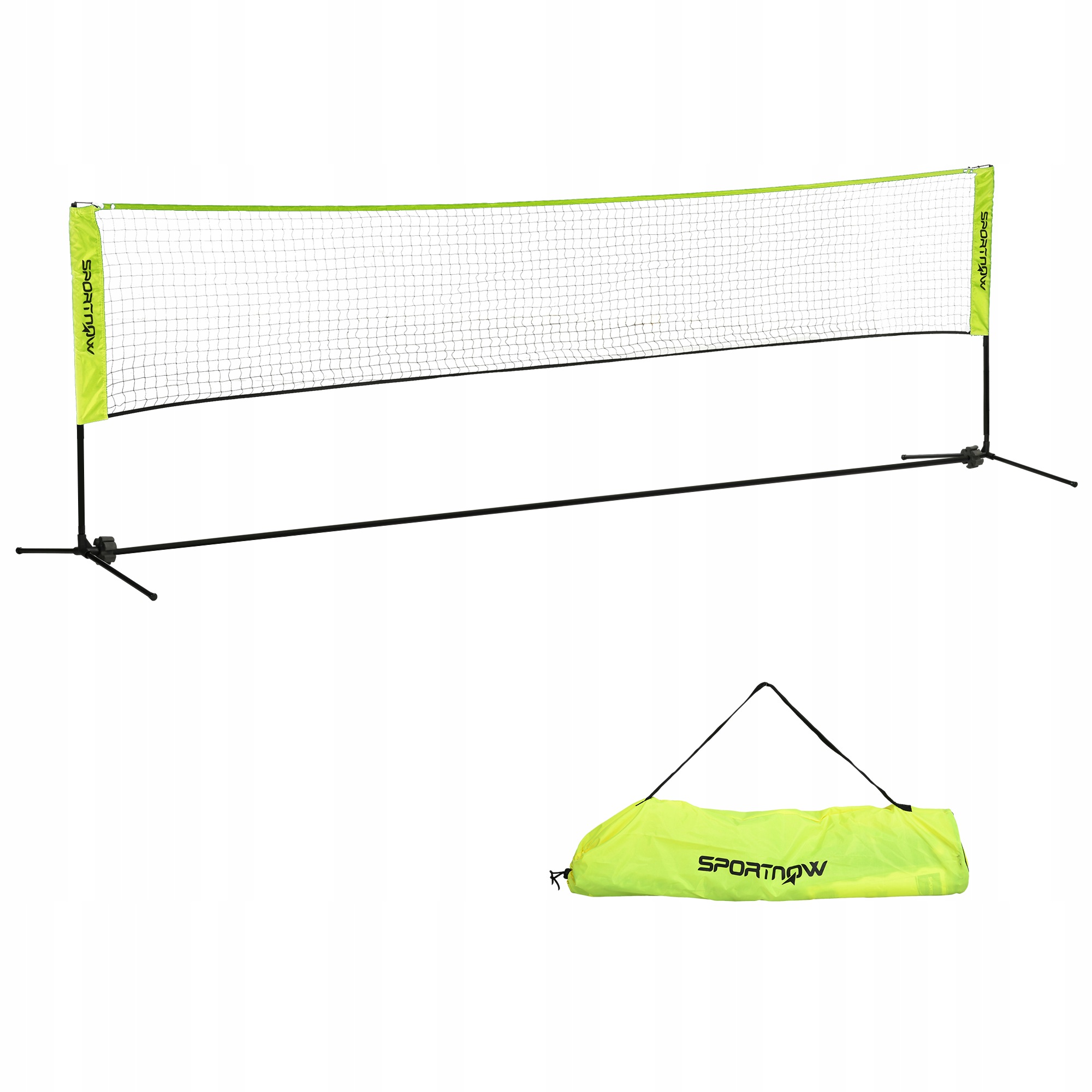 Regulowana siatka do badmintona 107-155 cm do tenisa pickleballa siatkówki