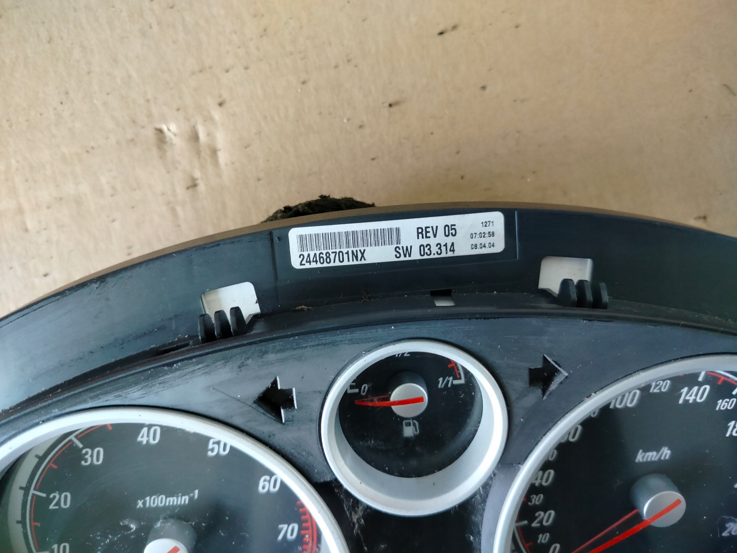 ASTRA H III 1.6 dials dials 24468701NX