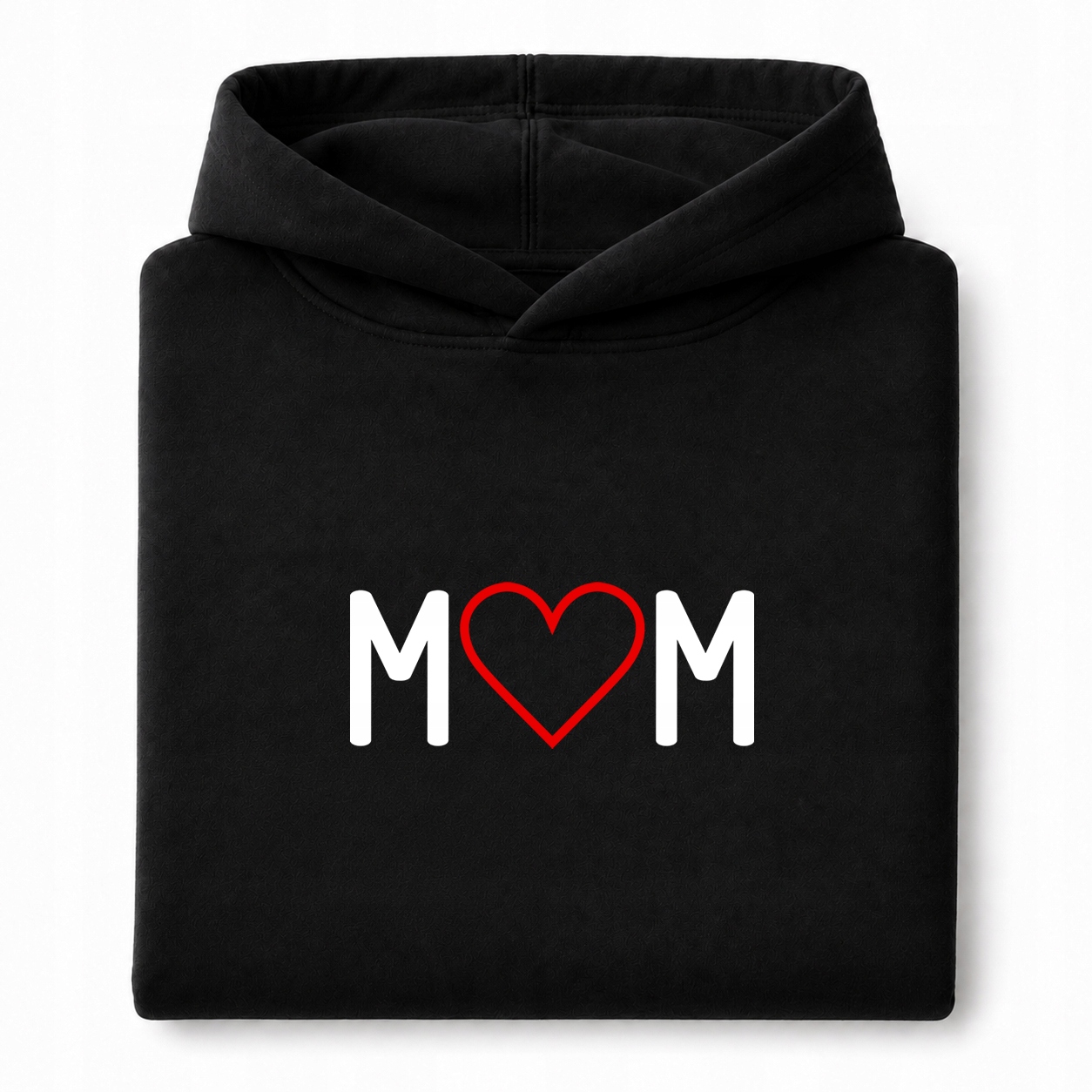 Mikina Pro Maminku Dárek K Svátek Matek S Kapucí Černá Vyšívaná Mom Vel S