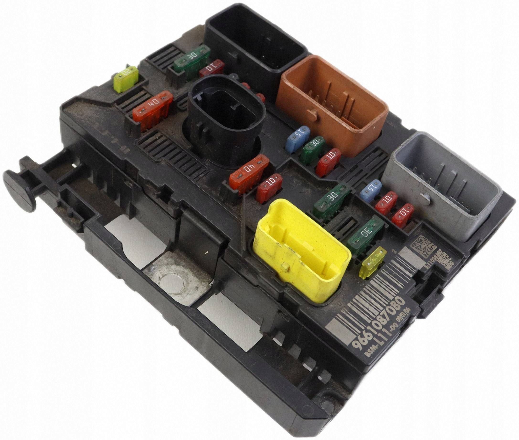 CITROEN PEUGEOT module compartment control unit BSM 9661087080