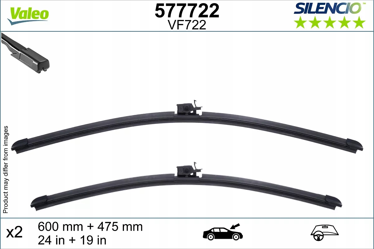 Pióra wycieraczek Valeo VAL577722