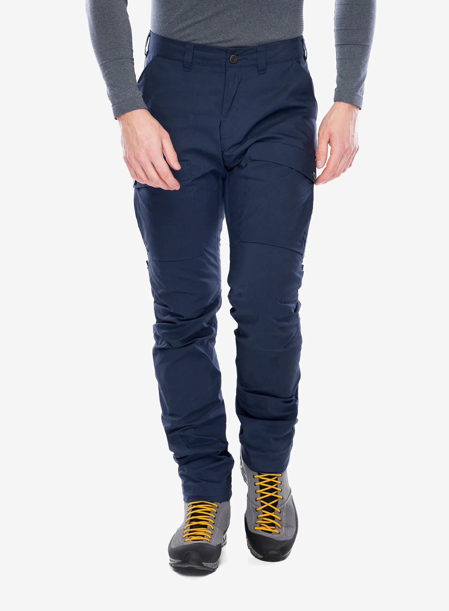 Spodnie trekkingowe Fjallraven Abisko Hybrid Trail Trs navy 52 (XL)