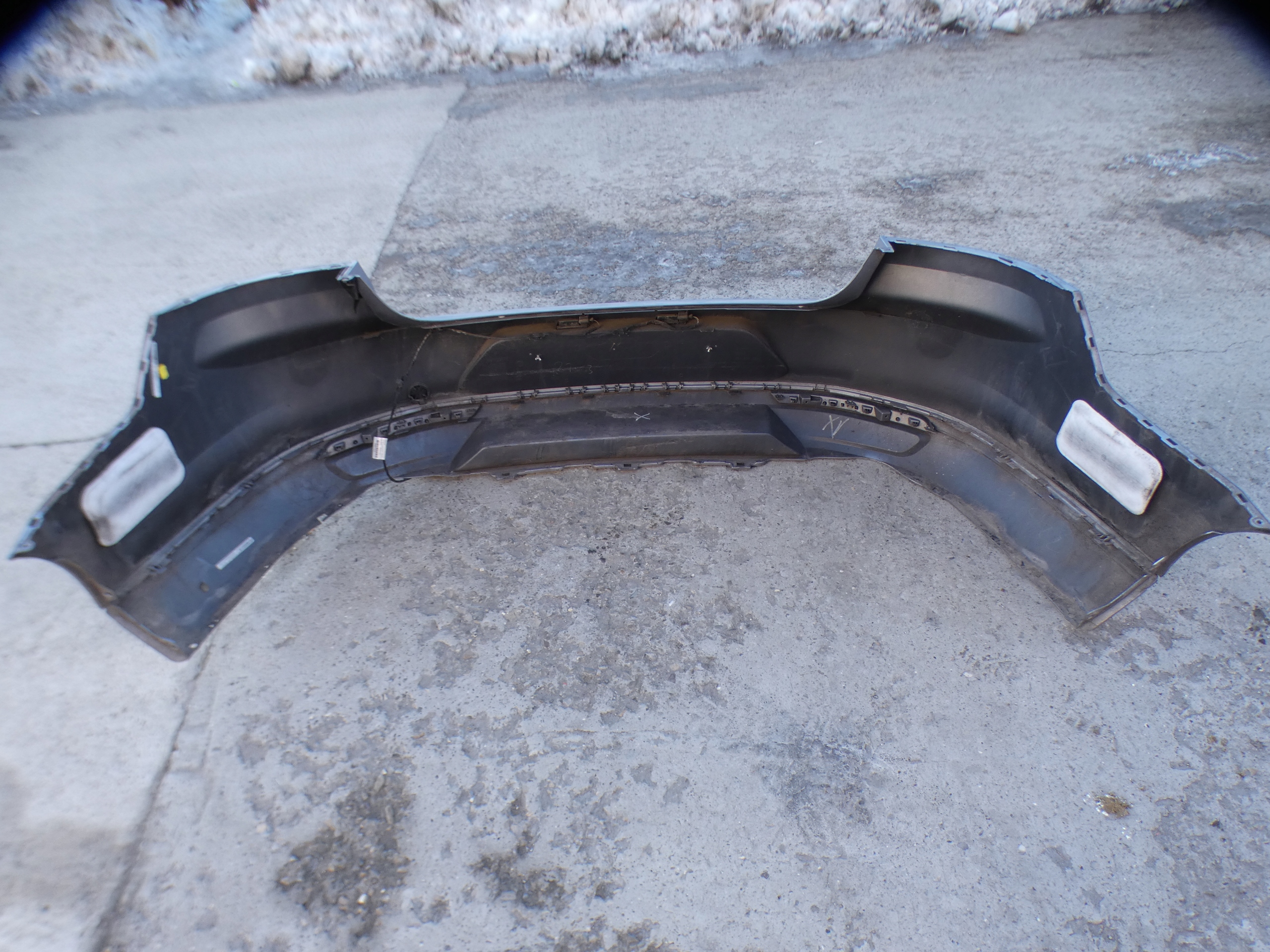 VW PASSAT B8 sedan bumper rear part complete