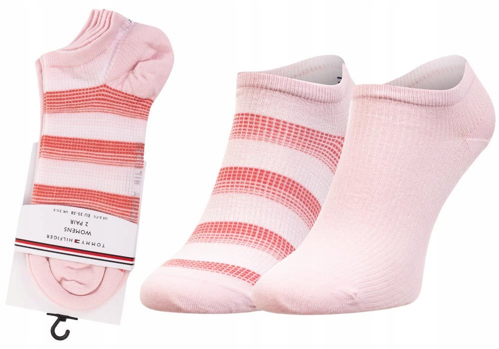 

Tommy Hilfiger Damskie Stopki Pink 2P r. 35-38