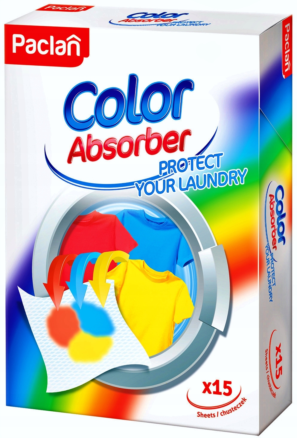

Chusteczki Wylapujace Kolor Paclan Color Absorber
