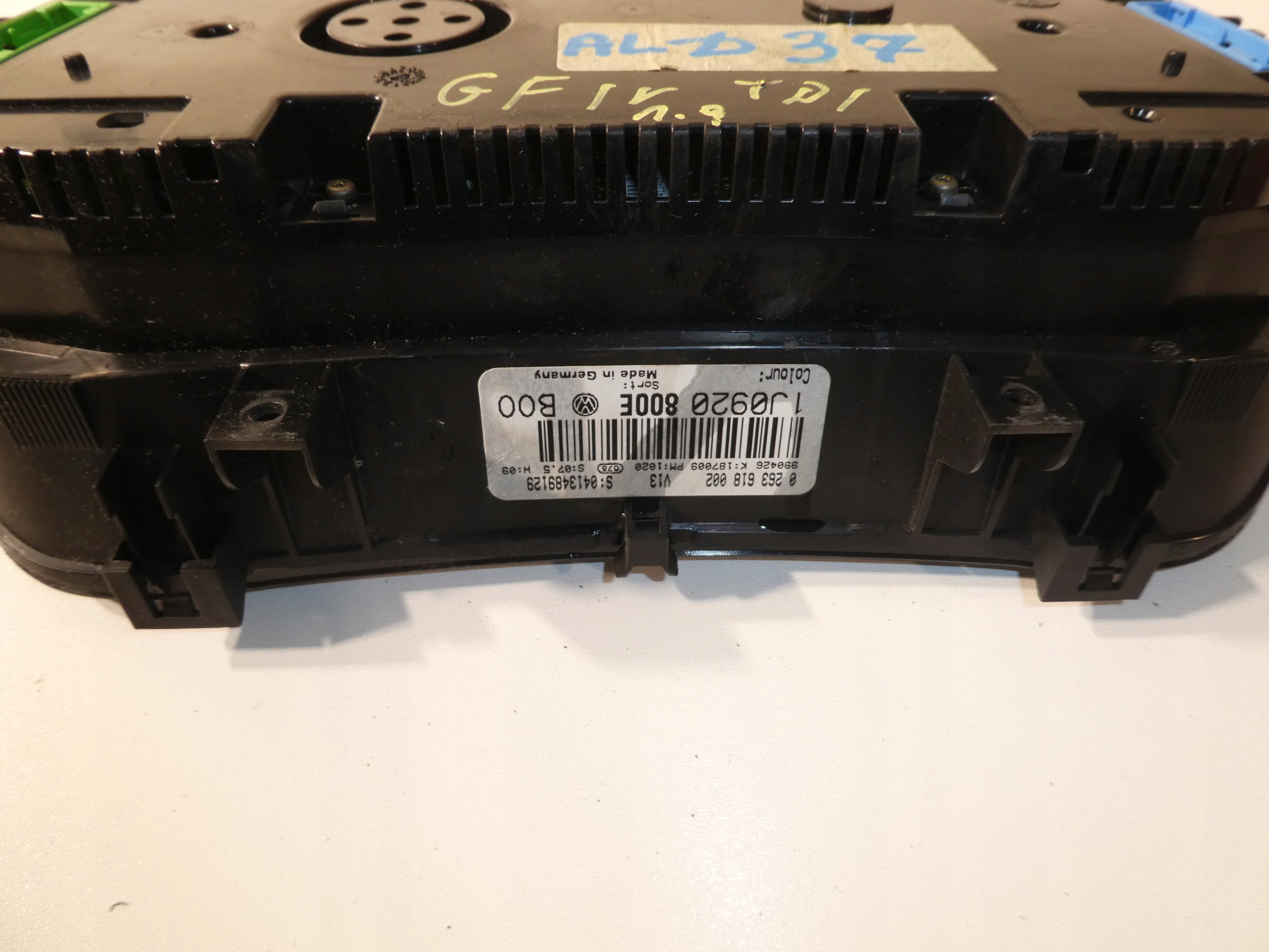 dials dials VW GOLF IV 4 BORA 1J0920800E