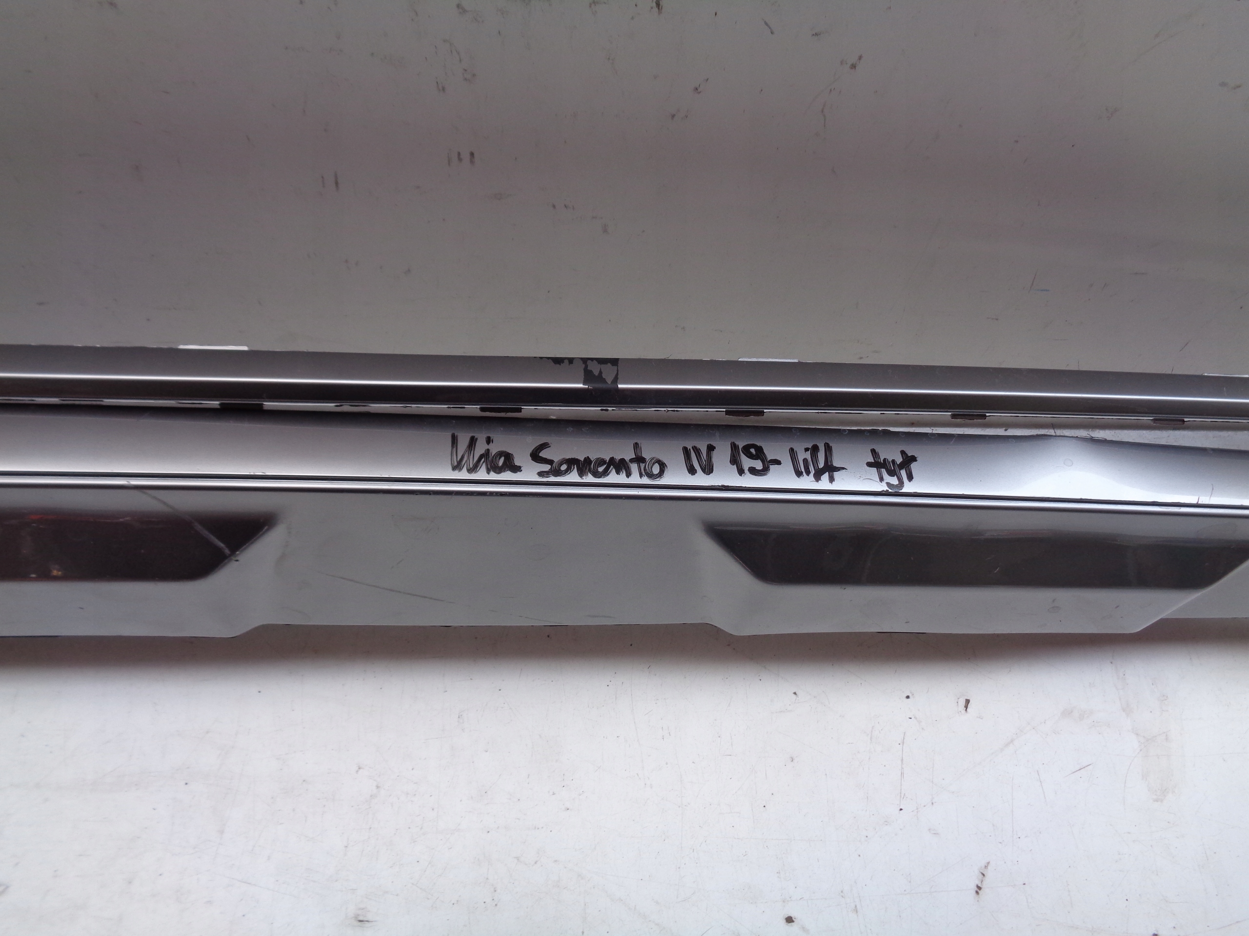 ACCESSORI PARAURTI POSTERIORE KIA SORENTO 19- LIFT