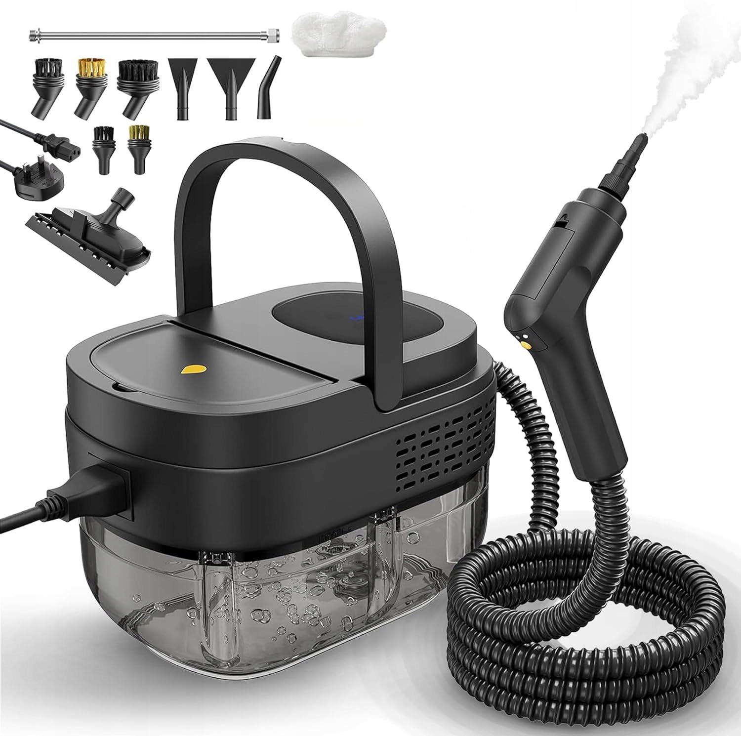 Parní Čistič Oken Parní Čistič 3 Bar 1600 ML 2500 W 1.5 M Parní Hadice
