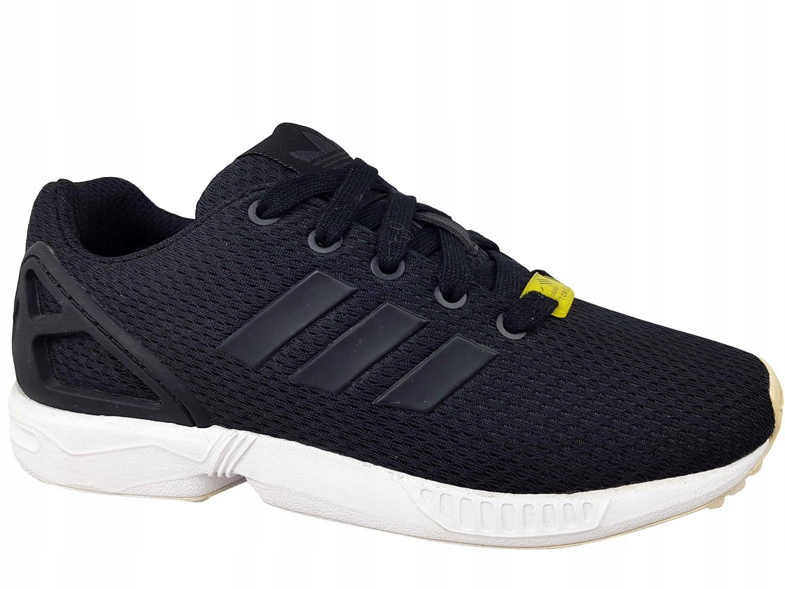 ADIDAS ZX FLUX CZARNE BUTY LEKKIE DZIECIĘCE *POWYSTAWOWE
