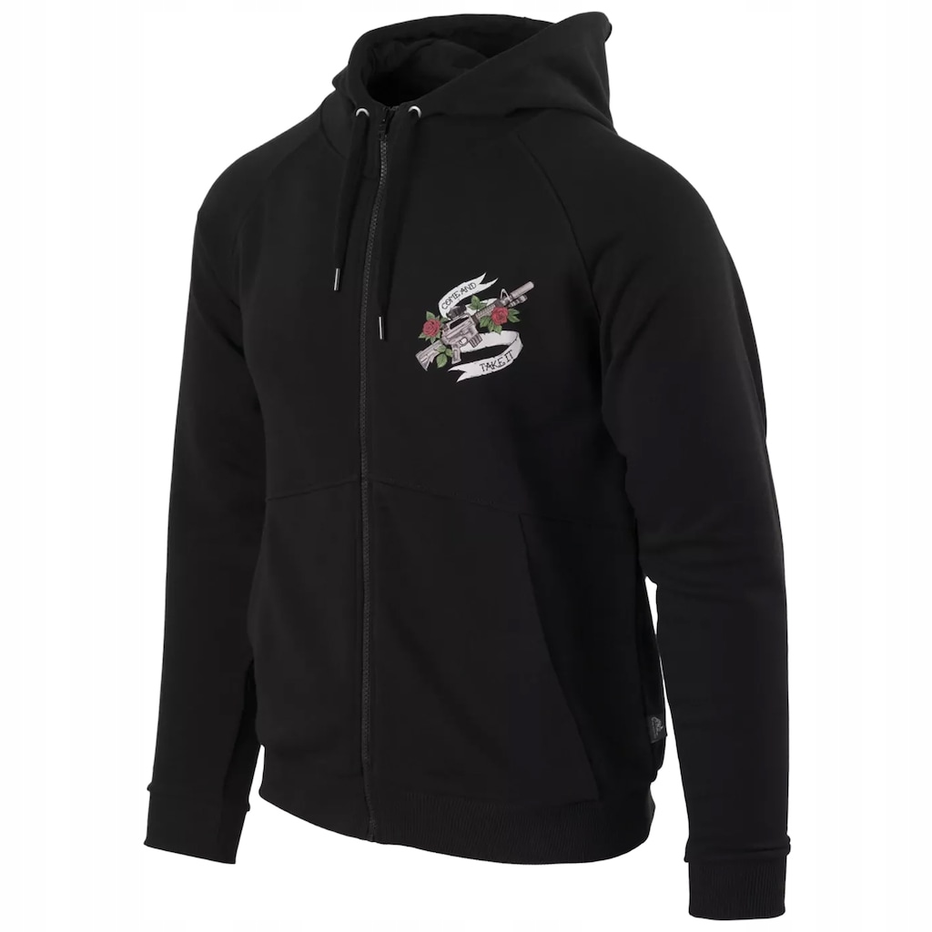 Rozepínací mikina s kapucí Helikon Full-Zip Come And Take It Hoodie S