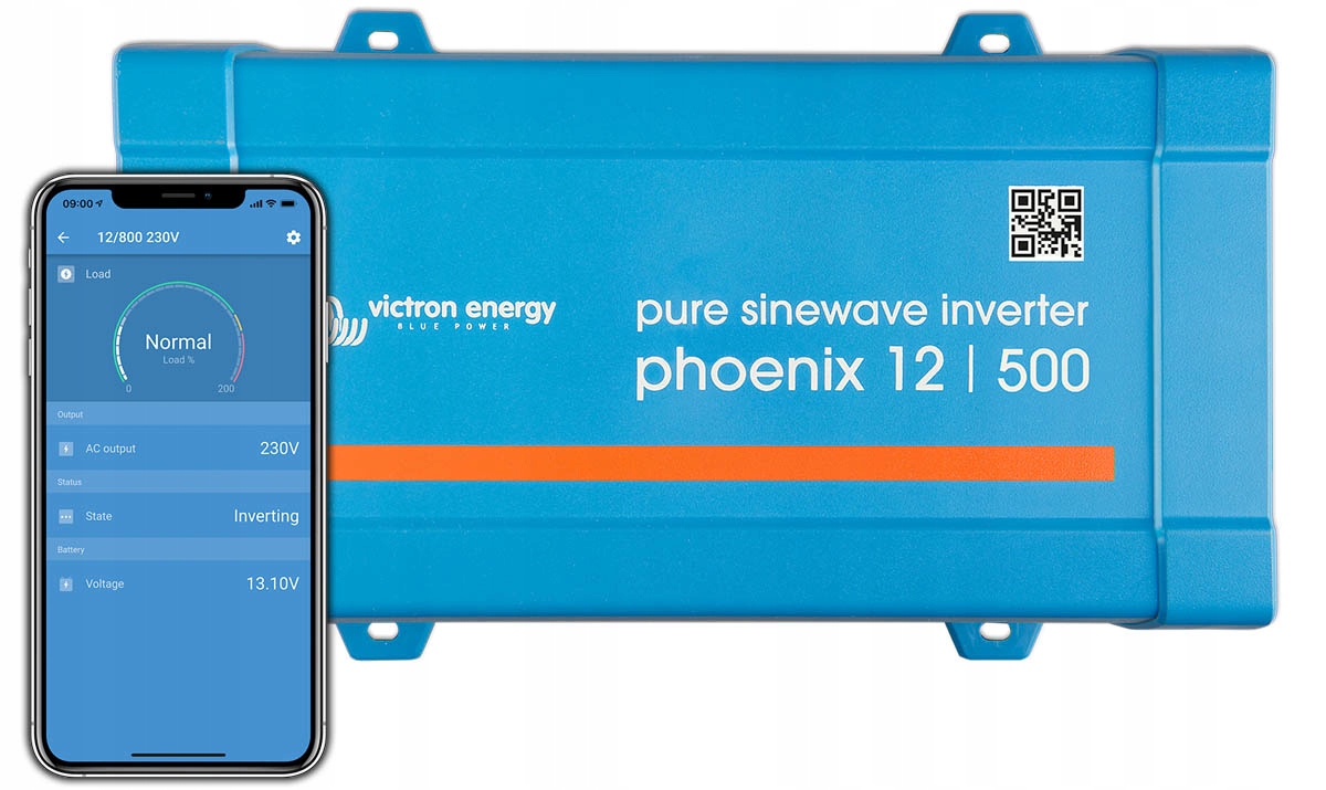 Przetwornica Victron 900W Phoenix 12/500 500VA