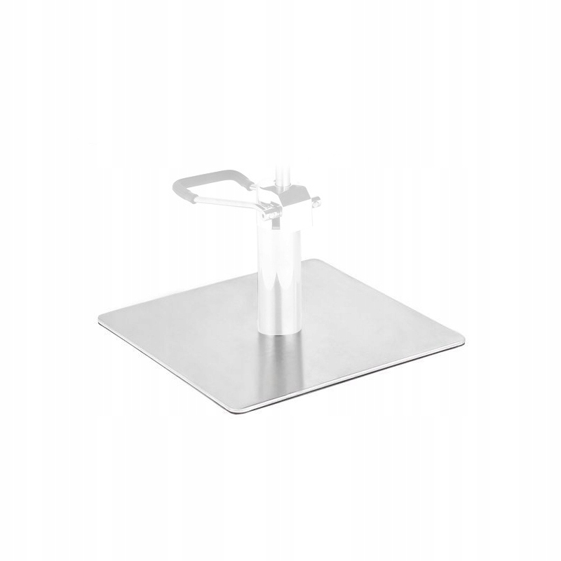 Základna pro kadeřnické křeslo čtvercová inox L009