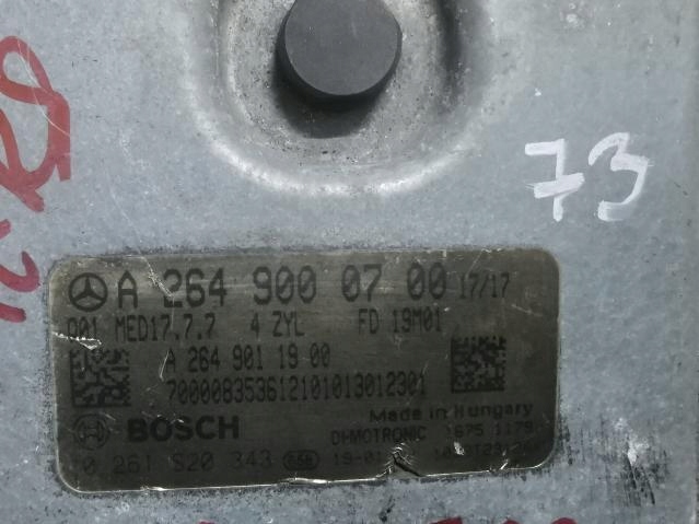 computer control unit of the engine MERCEDES W177 1.5 CGI