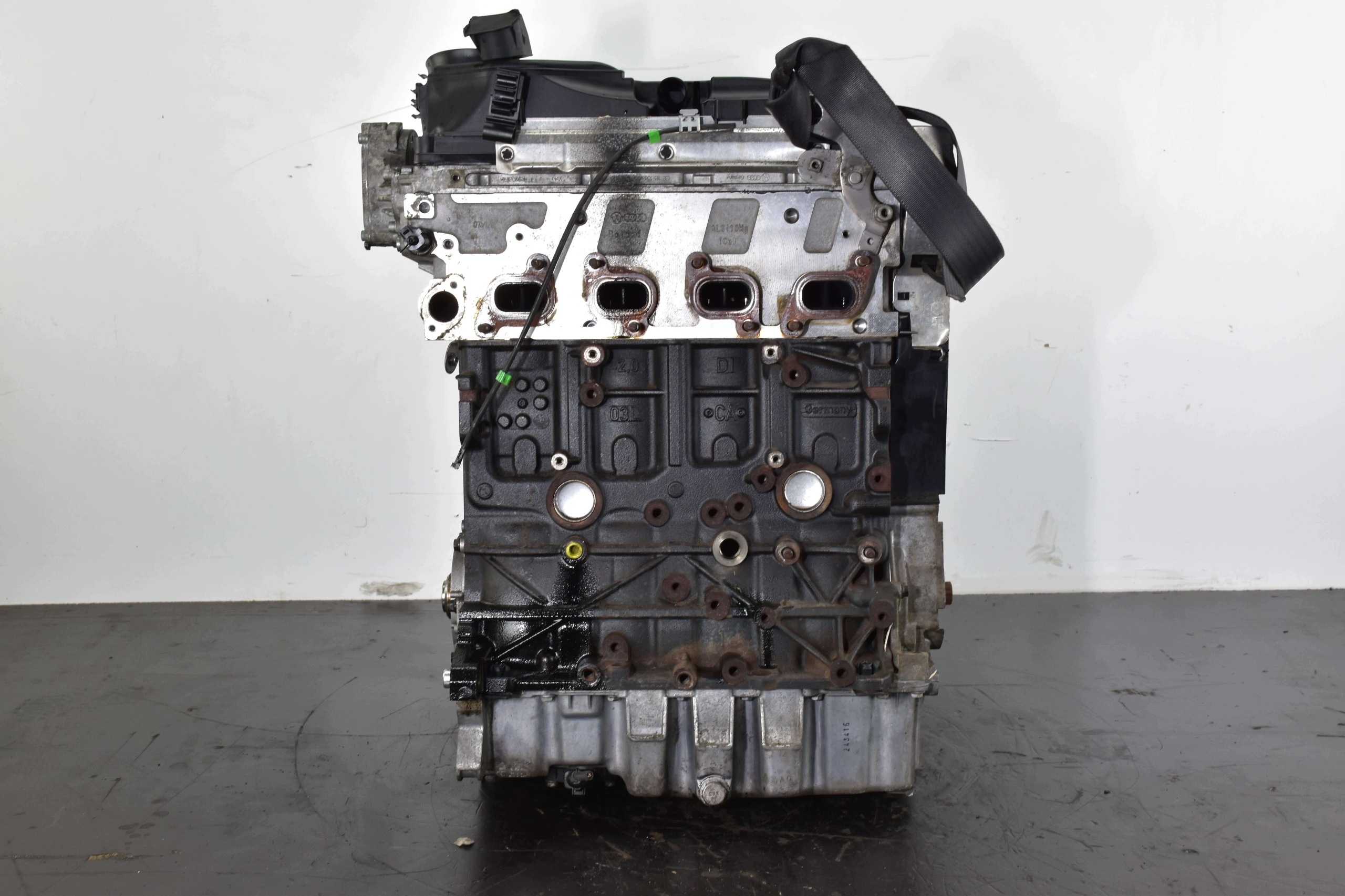engine PASSAT B7 TIGUAN GOLF VI SUPERB II 2.0 TDI CFF @ POMIAR KOMPRESJI @