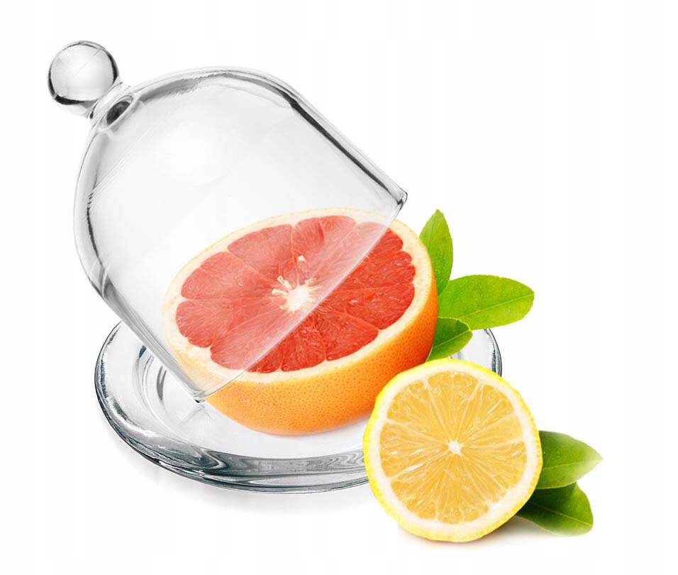 GLASMARK Duży pojemnik na cytrynę, owoce, warzywa