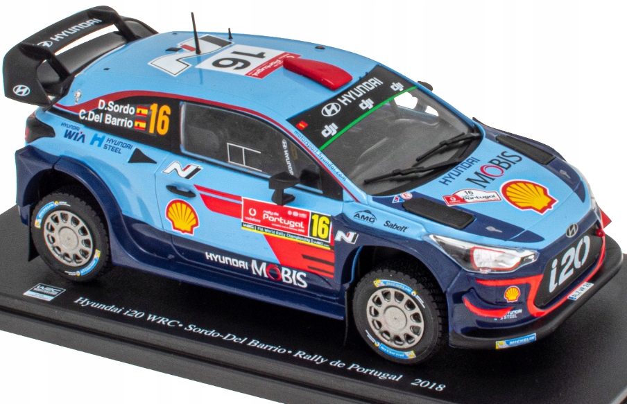 Hyundai i20 Wrc #16 D. Sordo 1:24 Portugalská rally