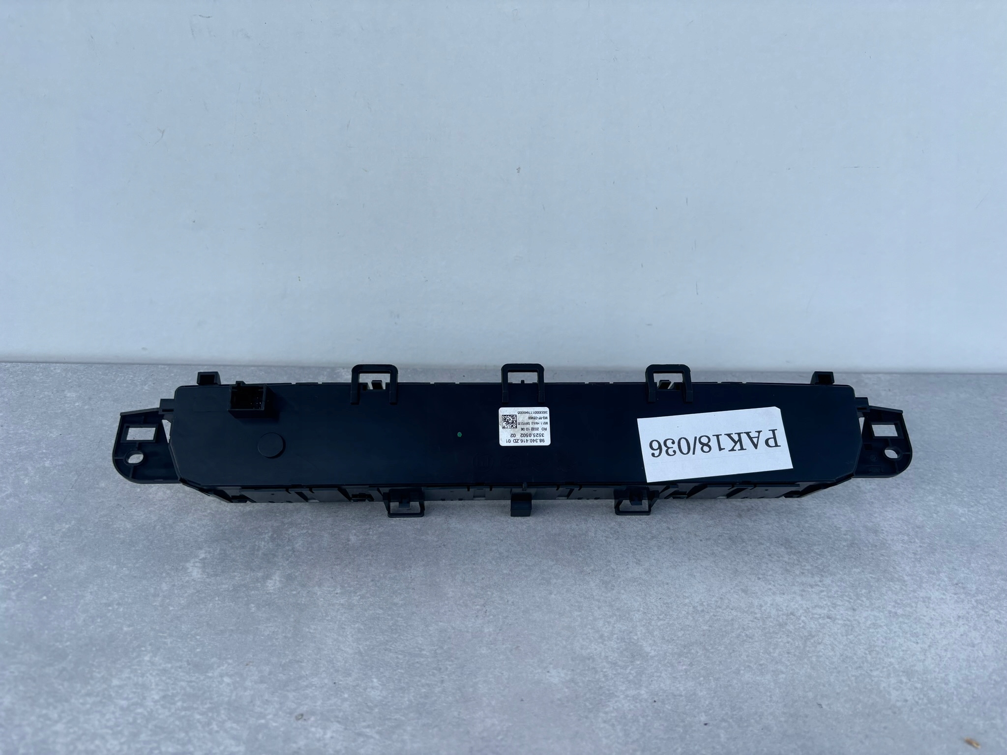 PANEL DES LÜFTERS KLIMAANLAGE PROACE COMBO PARTNER JUMPY 98340416ZD PAK18/036