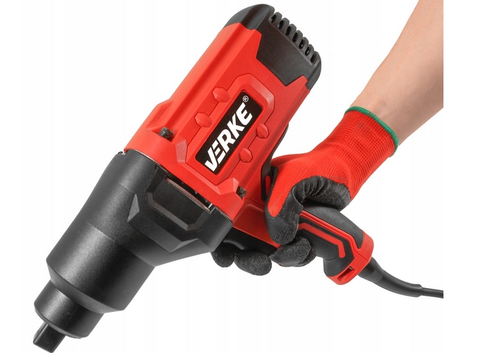 KLUCZ UDAROWY ELEKTRYCZNY 1/2 800Nm SAMOCHODOWY DO KÓŁ +NASADKI UDAROWE Prędkość obrotowa 2600 obr./min