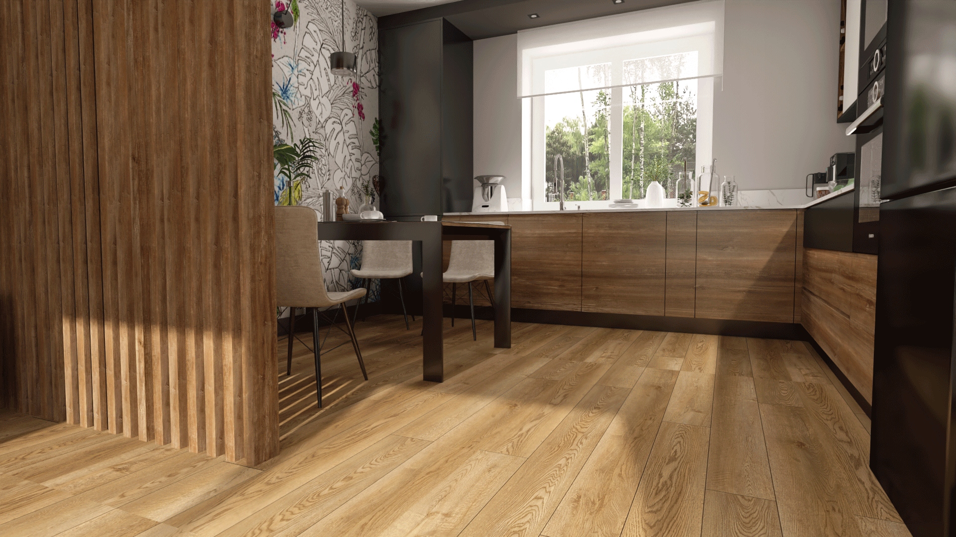 Panel winylowy dąb nudo