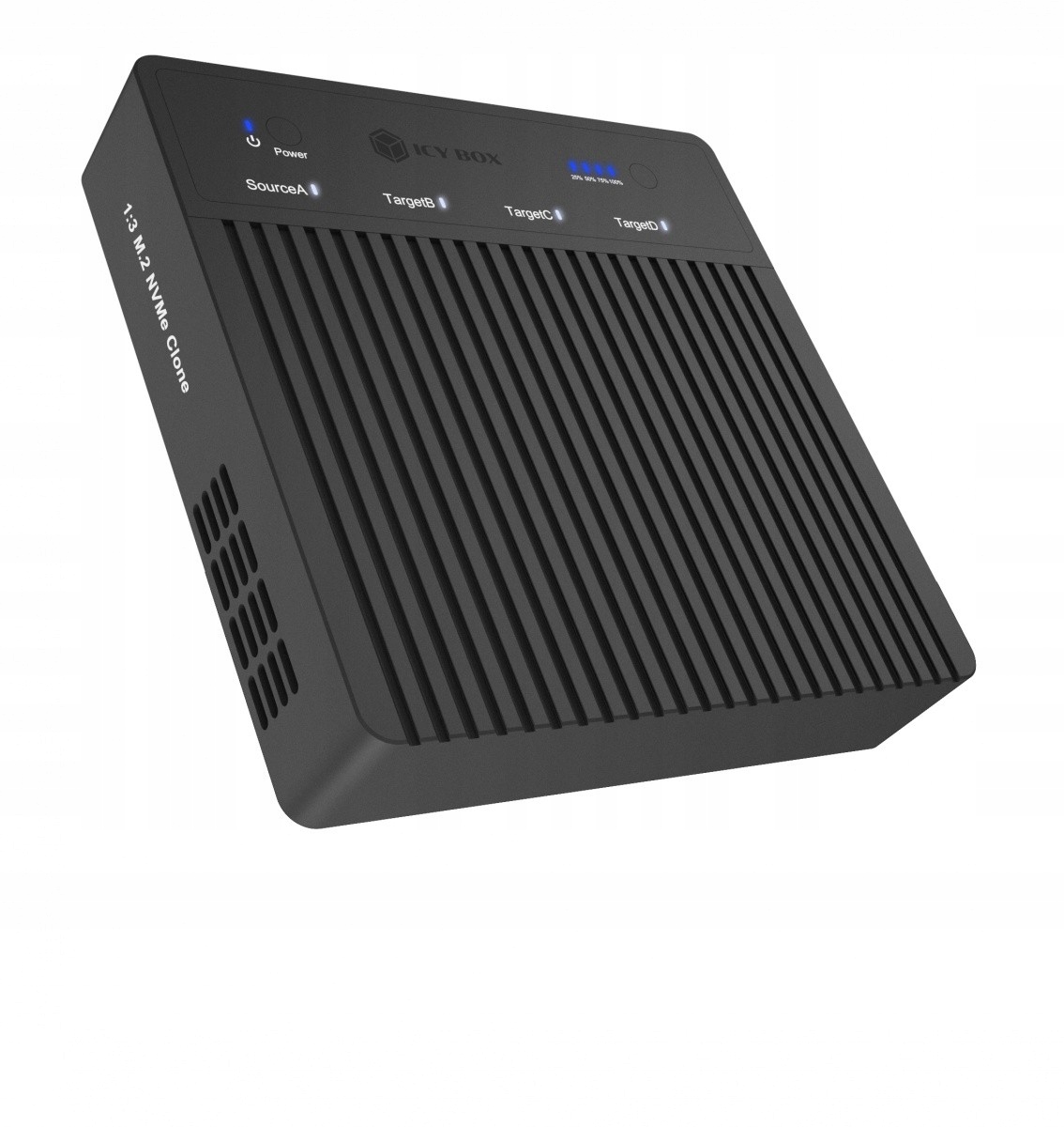 Raidsonic Stacja Klonowania SSD M.2 NVMe USB4 1:3 4-Bay IB-4013MCL-C4