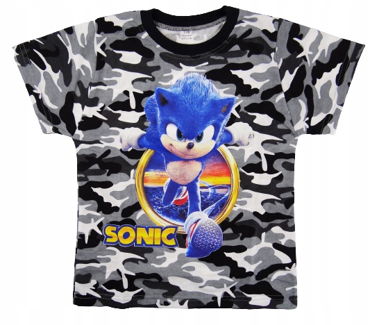 

koszulka Sonic t-shirt bawełna Z16 rozmiar 110