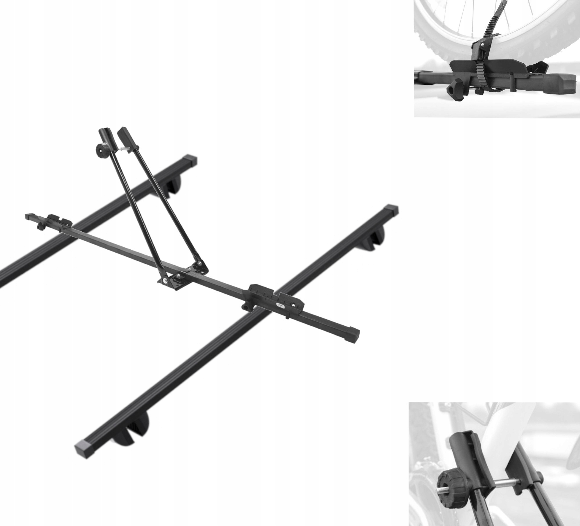 Strešný nosič 120 cm držiak na bicykel pás